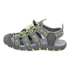 CMP Sahiph Hiking Sandals Grey Green Yellow Junior -Nordis Camping Shop cmp 30q9524j 77un 002