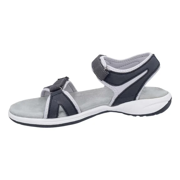 CMP Adib Sandals Navy Blue Red Grey Women 2 CMP Adib Sandals Navy Blue Red Grey Women - Image 2