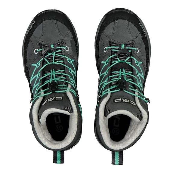 CMP Kids Rigel Mid Waterproof Boots Grey Green Kids 4 CMP Kids Rigel Mid Waterproof Boots Grey Green Kids - Image 4