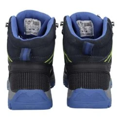 CMP Kids Rigel Mid WaterProof Boots Blue Black Fluorescent Green Junior 8 CMP Kids Rigel Mid WaterProof Boots Blue Black Fluorescent Green Junior -Nordis Camping Shop cmp 3q12944j 38nl 003