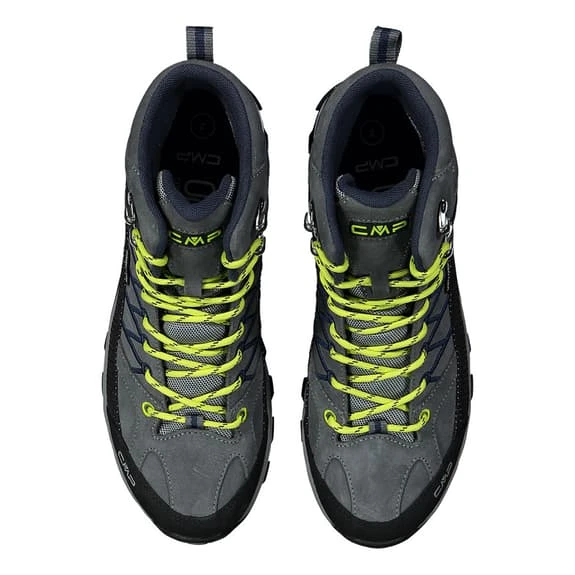 Boots CMP Rigel Mid Waterproof Dark Grey Yellow 5 Boots CMP Rigel Mid Waterproof Dark Grey Yellow - Image 5