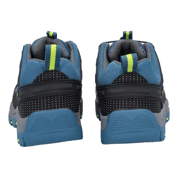 CMP Rigel Low WaterProof Trainers Blue Black Fluorescent Green Kids 3 CMP Rigel Low WaterProof Trainers Blue Black Fluorescent Green Kids - Image 3