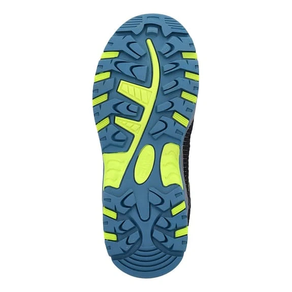 CMP Rigel Low WaterProof Trainers Blue Black Fluorescent Green Kids 5 CMP Rigel Low WaterProof Trainers Blue Black Fluorescent Green Kids - Image 5