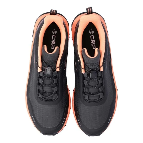 CMP Naruko Fast Hiking Shoes Black Coral Pink Women 4 CMP Naruko Fast Hiking Shoes Black Coral Pink Women - Image 4
