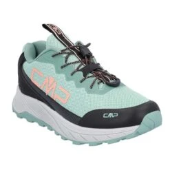 CMP Phelyx Multisport Trainers Green Black Orange Women -Nordis Camping Shop cmp 3q66896 e467 006