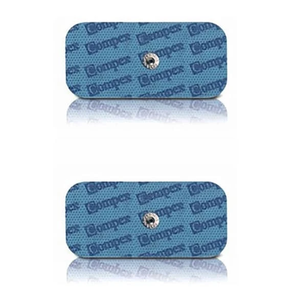 Compex Performance Snap 5x10 Mm 1 Snap Electrodes (bag Of 2 Units) 1 Compex Performance Snap 5x10 Mm 1 Snap Electrodes (bag Of 2 Units)