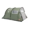 Coleman Coastline 4 Deluxe Tent Green Beige Grey