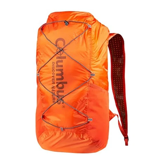 Columbus Outdoor UL Foldable 20L Backpack Orange 1 Columbus Outdoor UL Foldable 20L Backpack Orange