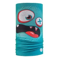 Cairn Malawi Neck Warmer Sky Blue Black Orange Kids