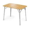 Dometic Compact Camp Folding Table Grey Wood Brown