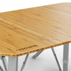 Dometic Compact Camp Folding Table Grey Wood Brown -Nordis Camping Shop dom 9600050819 003