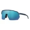 DPV Bora Lite Glasses Matte Navy Blue With Blue Lenses