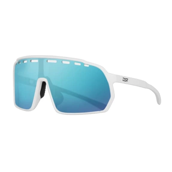 DPV Bora Air Glasses Matte White Blue Lenses 1 DPV Bora Air Glasses Matte White Blue Lenses