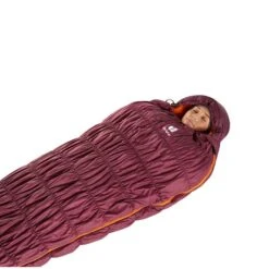 Deuter Exosphere 0C SL Right Zipper Sleeping Bag Red Orange Women -Nordis Camping Shop du 37003215905 izq 003