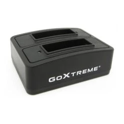 Easypix Dual Battery Charger For GoXtreme Black Hawk And Stage