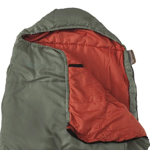 Easy Camp Nebula L 6C Left Zipper Sleeping Bag Grey Red 2 Easy Camp Nebula L 6C Left Zipper Sleeping Bag Grey Red - Image 2