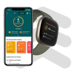 Fitbit Versa 3 Green Gold -Nordis Camping Shop fb fb511glol 116