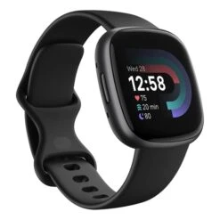 Fitbit Versa 4 Graphite Aluminium Black