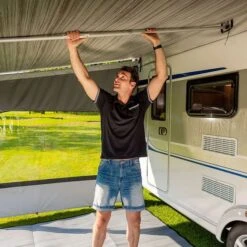 Fiamma Rafter CaravanStore XL Tension Bar Grey Silver