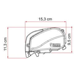 Awning Fiamma F80s 2.9 M White
