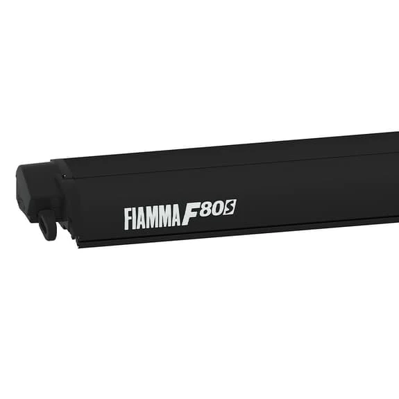 Fiamma F80s 3.4 M Awning Black Grey 2 Fiamma F80s 3.4 M Awning Black Grey - Image 2