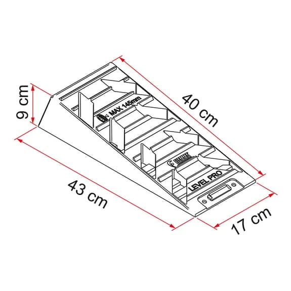 Fiamma Level Pro Levellers Grey 2 Fiamma Level Pro Levellers Grey - Image 2
