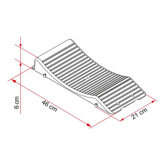 Fiamma Wheel Saver Levellers Grey 2 Fiamma Wheel Saver Levellers Grey - Image 2