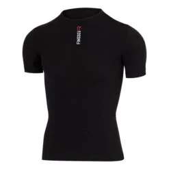 Finisseur Micromesh Short Sleeve Base Layer Top Black