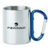 Ferrino Inox Cup With Steel Carabiner Handle