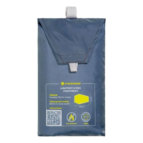 Ferrino Lightent 2 Pro Footprint Protective Floor Grey 1 Ferrino Lightent 2 Pro Footprint Protective Floor Grey