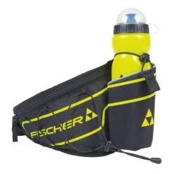 Fischer Drink Fitbelt Hydration Belt Black Fluorescent Yellow