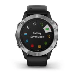 Garmin Fenix 6 Silver Black With Black Strap 9 Garmin Fenix 6 Silver Black With Black Strap -Nordis Camping Shop ga 010 02158 00 3
