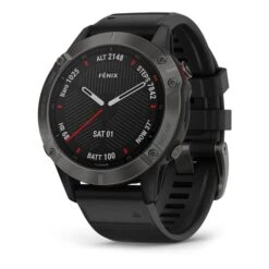 Garmin Fenix 6 PRO Charcoal Grey With Black Strap