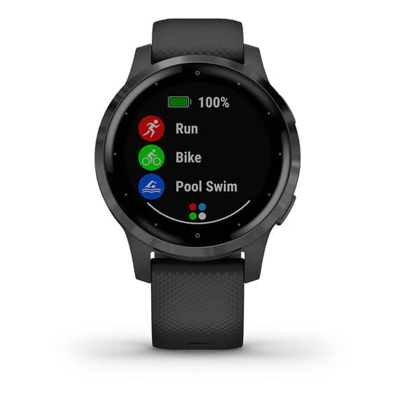 Garmin Vívoactive 4S Black With Black Strap 4 Garmin Vívoactive 4S Black With Black Strap - Image 4