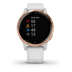 Garmin Vívoactive 4S Pink With White Strap -Nordis Camping Shop ga 010 02172 22 2