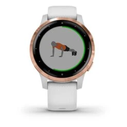 Garmin Vívoactive 4S Pink With White Strap -Nordis Camping Shop ga 010 02172 22 4