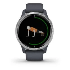 Garmin Venu Grey With Blue Granite Strap -Nordis Camping Shop ga 010 02173 02 3