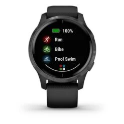 Garmin Venu Black With Black Strap -Nordis Camping Shop ga 010 02173 12 2