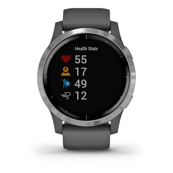 Garmin Vívoactive 4 Grey With Grey Strap 3 Garmin Vívoactive 4 Grey With Grey Strap - Image 3