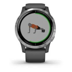 Garmin Vívoactive 4 Grey With Grey Strap 10 Garmin Vívoactive 4 Grey With Grey Strap -Nordis Camping Shop ga 010 02174 02 4