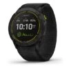 Garmin Enduro Titanium With Black DLC Coating With Black UltraFit Nylon Strap