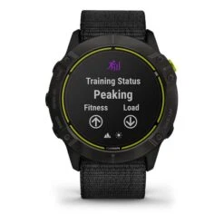 Garmin Enduro Titanium With Black DLC Coating With Black UltraFit Nylon Strap -Nordis Camping Shop ga 010 02408 01 006