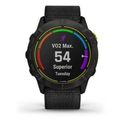 Garmin Enduro Titanium With Black DLC Coating With Black UltraFit Nylon Strap -Nordis Camping Shop ga 010 02408 01 008