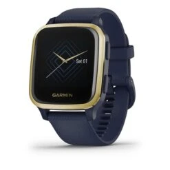 Garmin Venu Sq Music Edition Navy Blue Gold