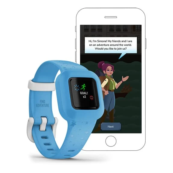 Garmin Vívofit Junior 3 Stars Blue 4 Garmin Vívofit Junior 3 Stars Blue - Image 4