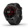Garmin Fenix 7S Solar Grey With Black Strap