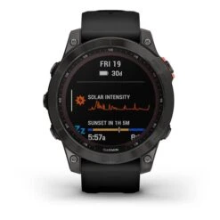 Garmin Fenix 7 Solar Black With Black Strap -Nordis Camping Shop ga 010 02540 11 005