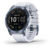 Garmin Fenix 7 Solar Sapphire Titanium Blue With White Strap