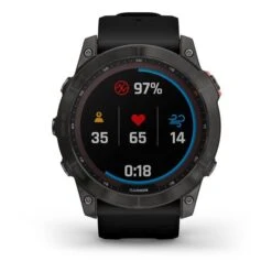 Garmin Fenix 7X Solar Black With Strap Black -Nordis Camping Shop ga 010 02541 01 003