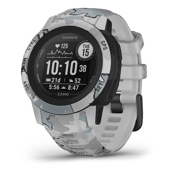 Garmin Instinct 2S Camo Edition Light Grey Camouflage Black 1 Garmin Instinct 2S Camo Edition Light Grey Camouflage Black